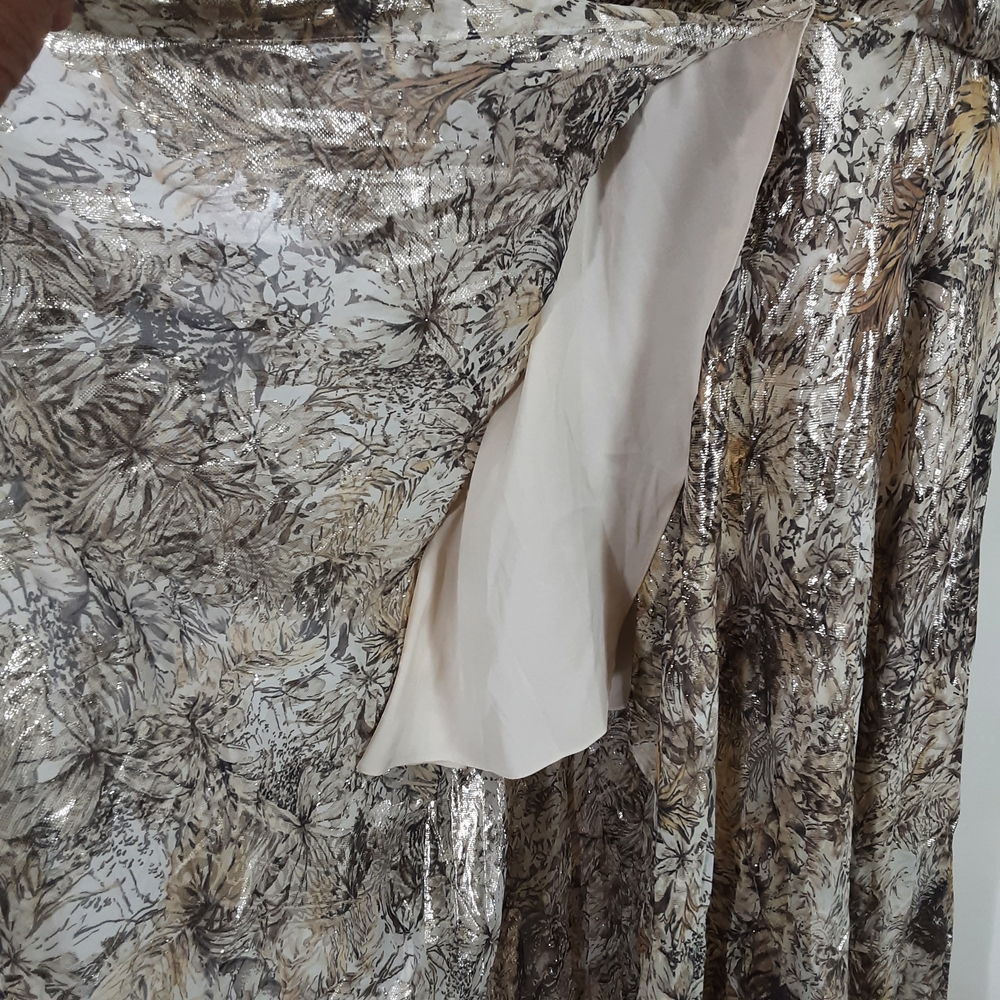 Haute Hippie Gold and Metallic Maxi Dress - Picture 5 of 9